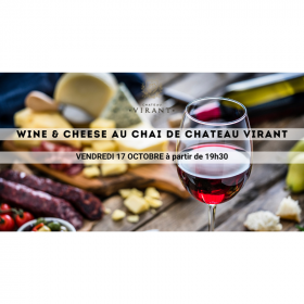 Soirée Wine & Cheese au chai de Château Virant