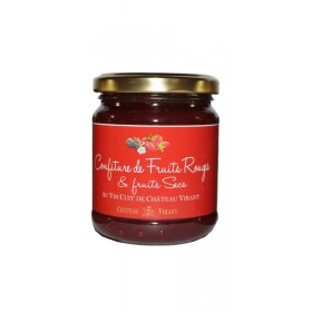 Confiture de fruits rouges au vin cuit