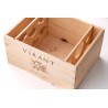 Wooden box 12 bottles to personalise