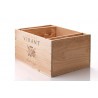 Wooden box 12 bottles to personalise