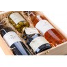 Boxed set 2 bottles of wine, 50 cl of olive oil, 250 g of olives | Boxed set wine and olive oil