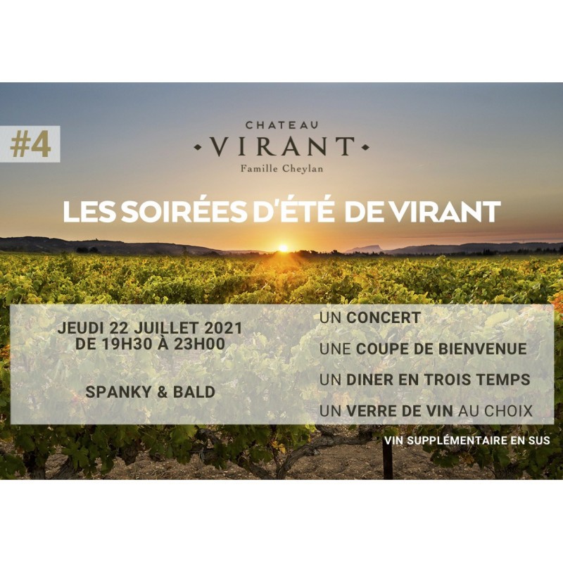 Château Virant X Spanky & Bald 07/22/2021