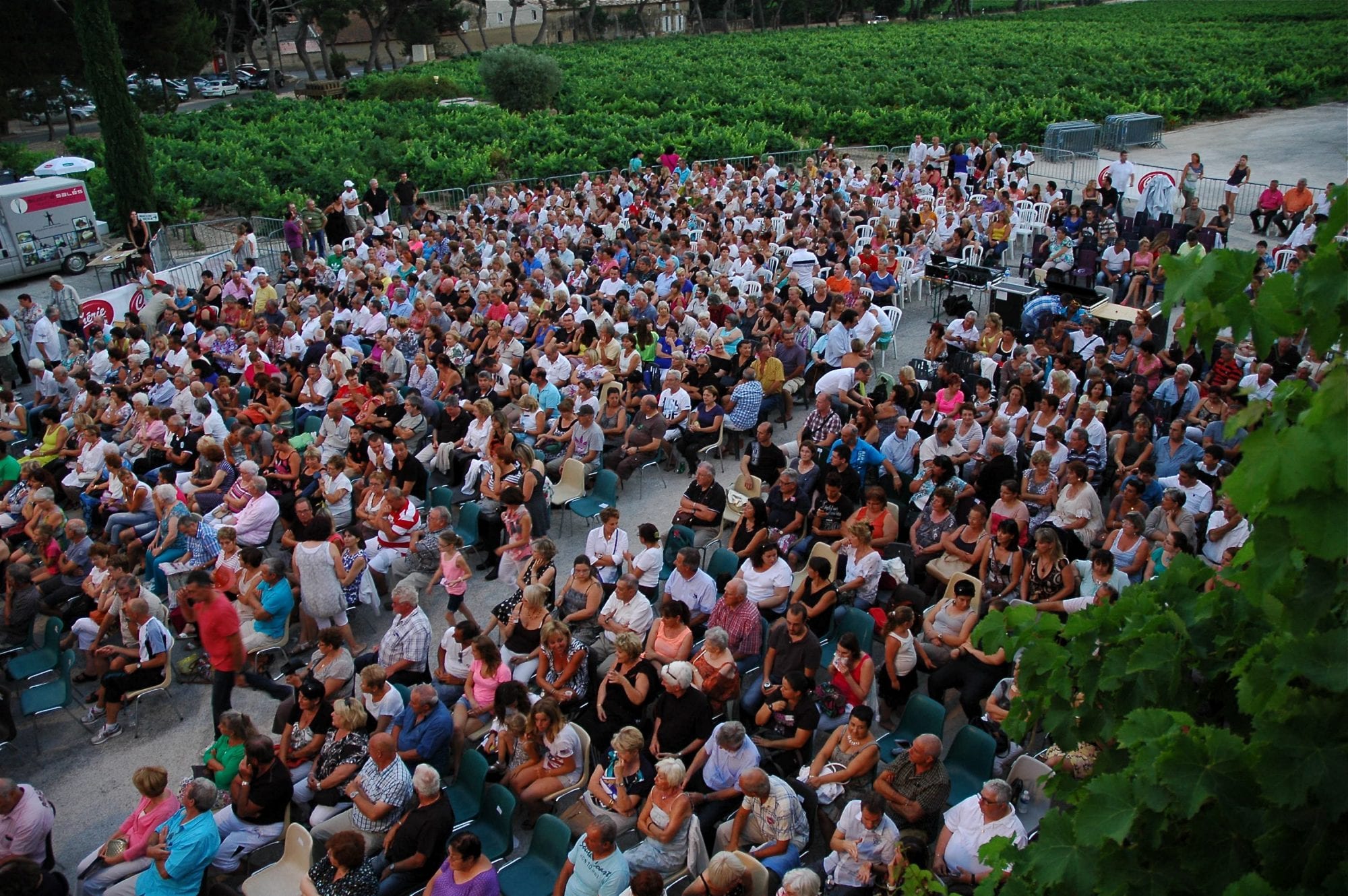 public lors du festival Virant en scène